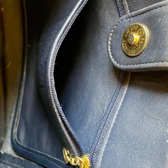 Coach Waverly Soho Leather Shoulder Bag VINTAGE - Picture 3 of 9